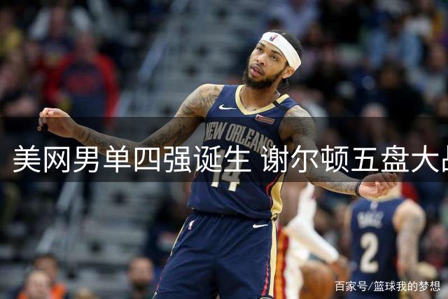 美网男单四强诞生 谢尔顿五盘大战力克阿尔卡拉斯